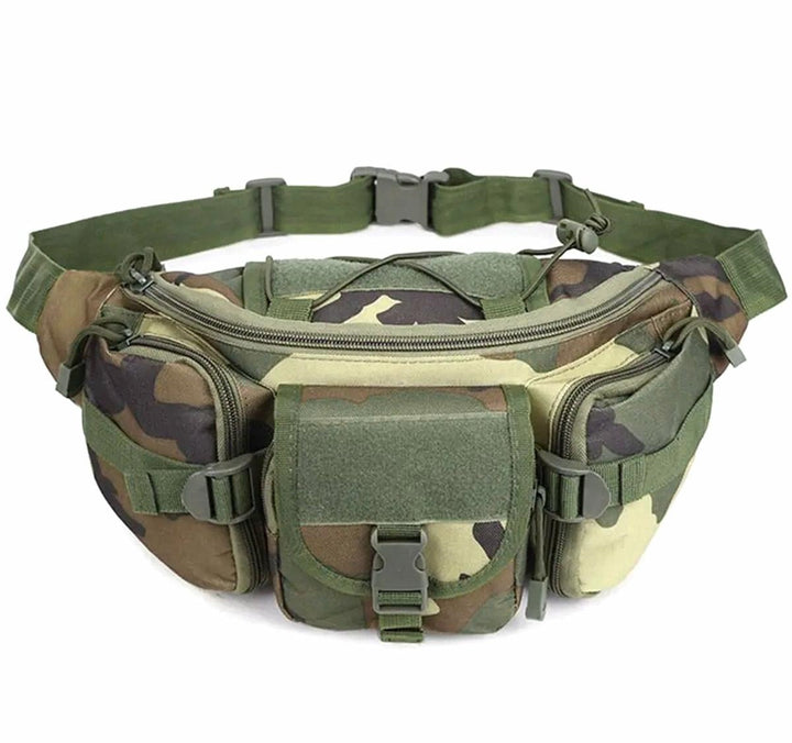 Borseta de sold, pentru barbati, Zola®, reglabila, 15x25x15 cm, verde army