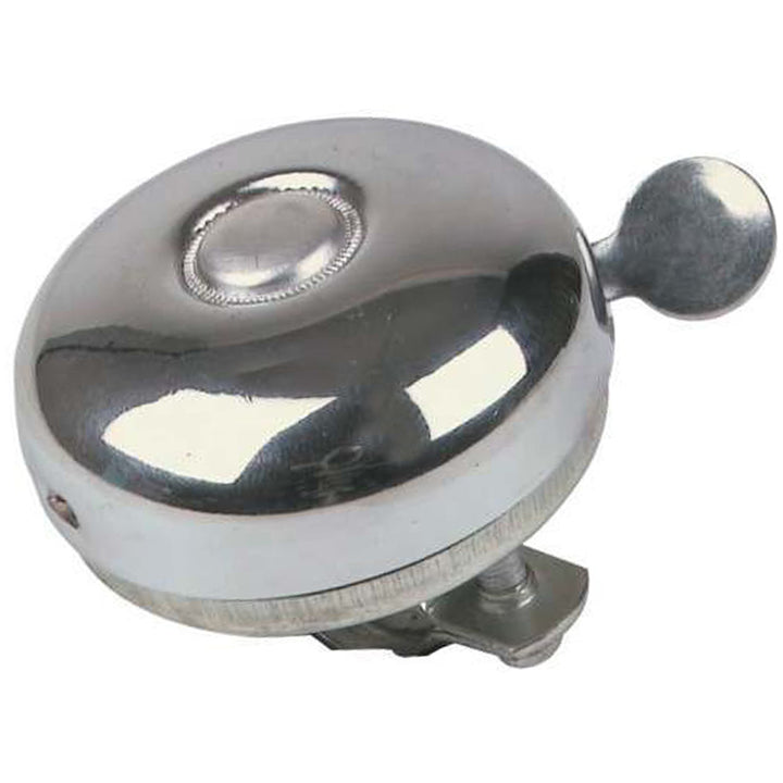 Sonerie pentru bicicleta, Zola®, argintiu, diametrul 5 cm