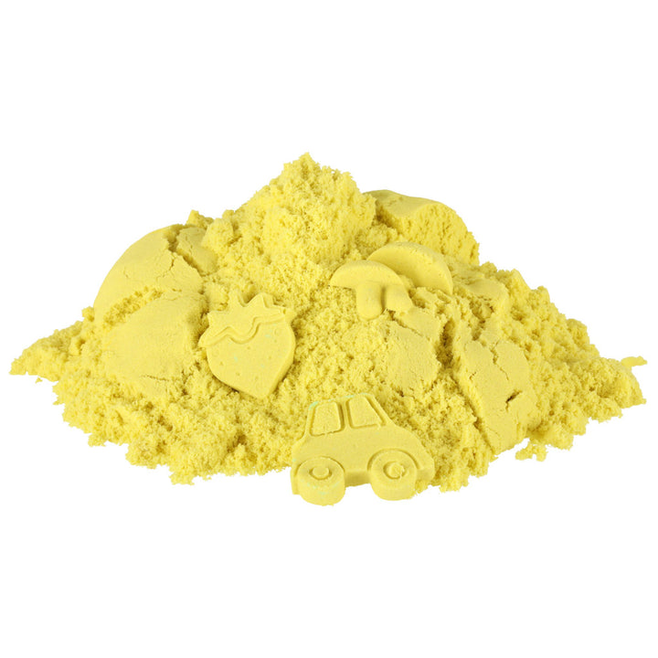 Nisip kinetic, Zola®, 1 kg, usor de modelat, galben