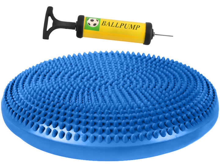 Perna masaj, Zola®,ergonomica fitness, texturata, albastra, 34 cm