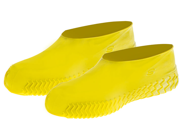 Set protectii pentru incaltaminte, Zola®, din cauciuc, de ploaie/zapada/noroi, galbene, impermeabile, marimea 26-34