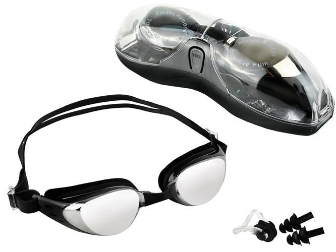 Set de ochelari de inot, Zola®, dopuri de urechi si clema nas, toc inclus