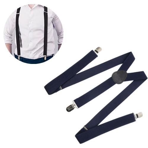 Bretele elegante tip Y  pentru pantaloni , Zola®, inguste, cu 3 catarame, unisex, marimea M-XL, blumarine