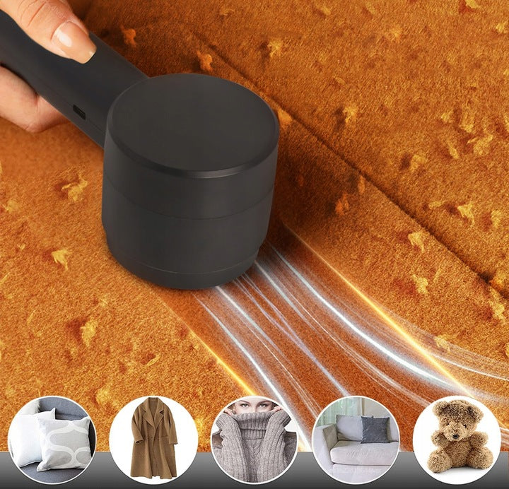 Aparat de curatat scame, Zola®, acumulator 500 mAh, display LCD, lame inlocuibile, ABS, gri