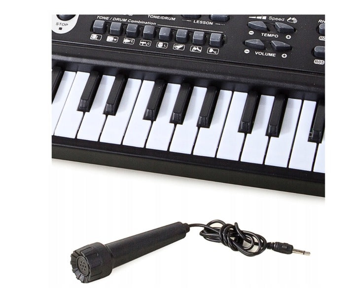 Orga electronica, Zola®, cu microfon, inregistare melodii, 61 clape, multiple tonuri si ritmuri, 54 x 17 cm