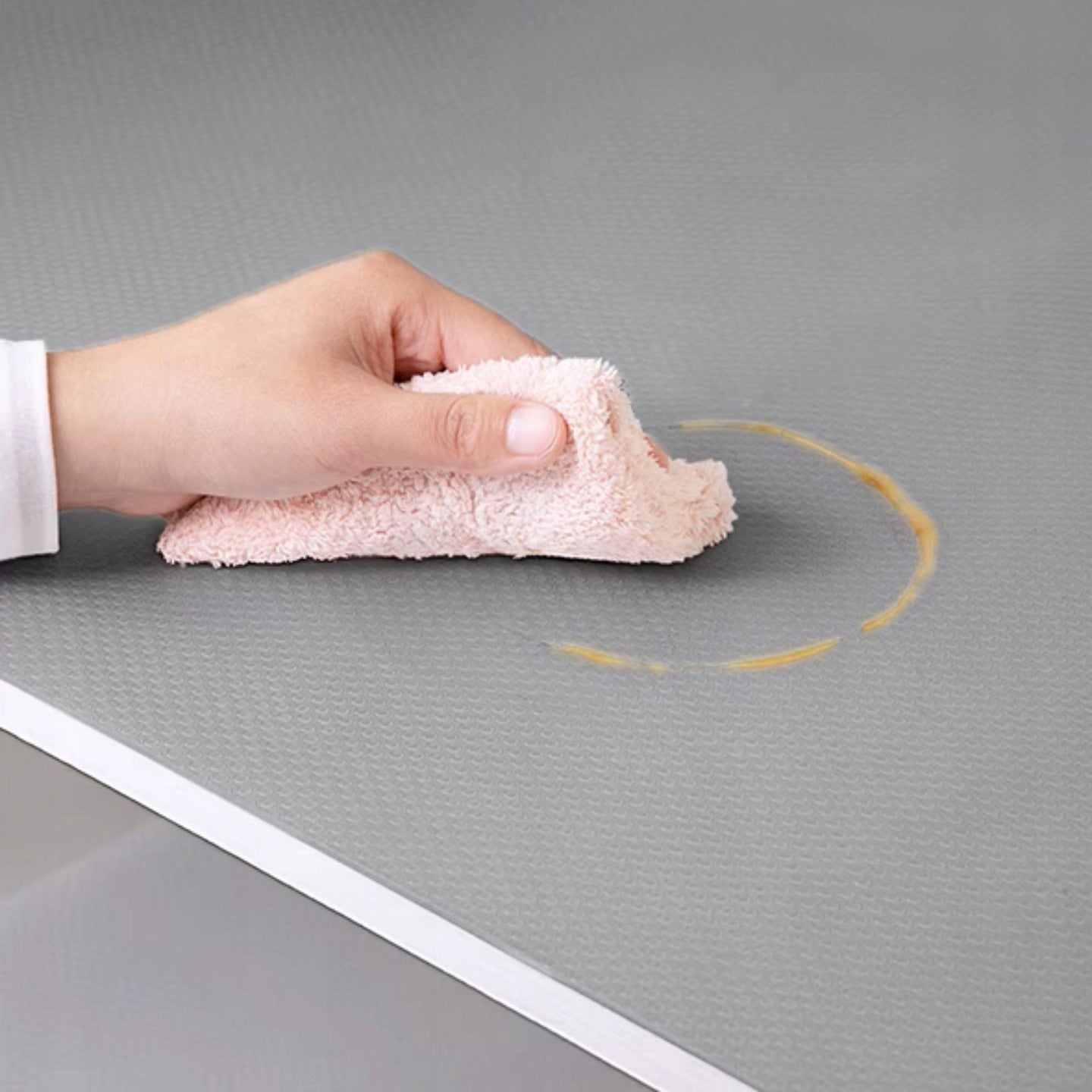 Folie antiderapanta pentru sertare si dulapuri, Zola®, PVC, 300 x 50 cm, gri