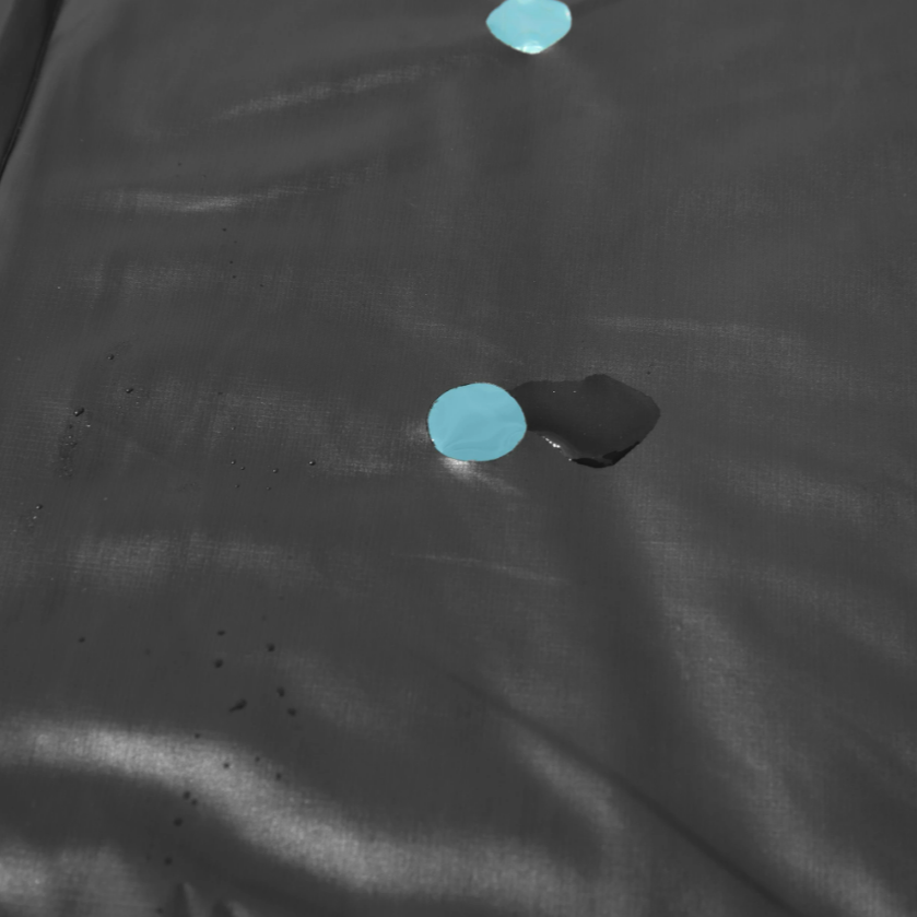 Prelata circulara pentru piscina, Bestway, 244 cm, PVC, orificii drenaj, negru