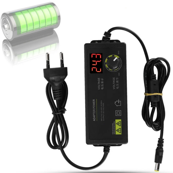 Sursa alimentare reglabila stabilizata, Zola, 3V-24V, 60W, afisaj LED, 2.5A, reglaj precis 0.1V