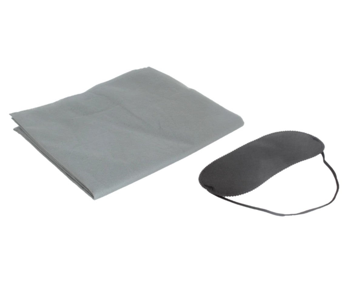 Pat pentru camping pliabil, Zola, reglabil in 5 trepte, greutate suportata 110 kg, saltea moale, mecanism de blocare, buzunar lateral, cadru fier, material Oxford, 193 x 66 x 31 cm, negru/gri