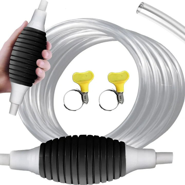 Pompa manuala pentru transfer lichide, Zola, debit 26l/h, lungime tub 2 m, neagra