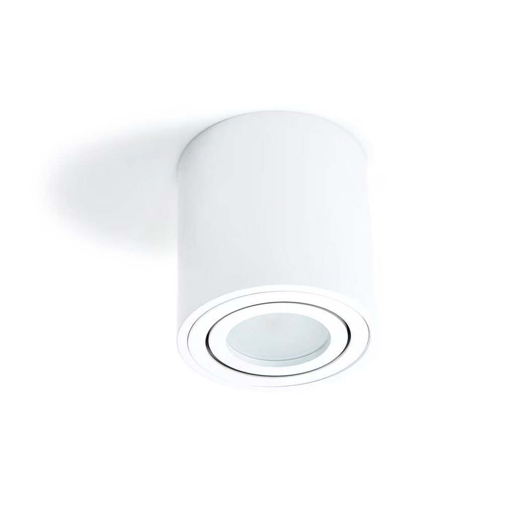 Lampa sport, Zola®, prindere directa, GU10, directionabil, design placut, 8.4x8 cm, alb