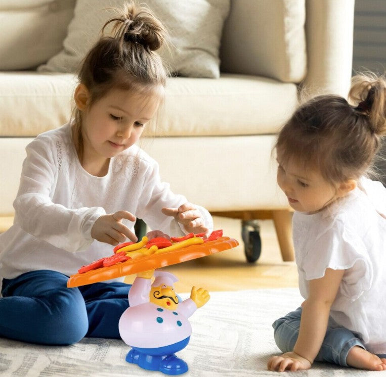 Joc de familie, Zola®, micul pizzer, placinta pizza, 8 ciuperci ,8 ardei , 8 bucati salam , 8 rosii , 24 x 18 cm