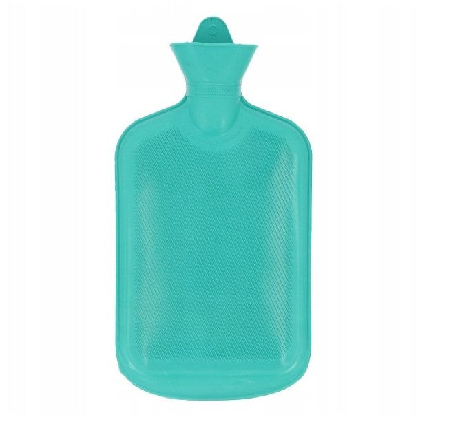 Perna pentru apa calda, Zola, capacitate 2 l, din cauciuc, cu husa model unicorn albastru