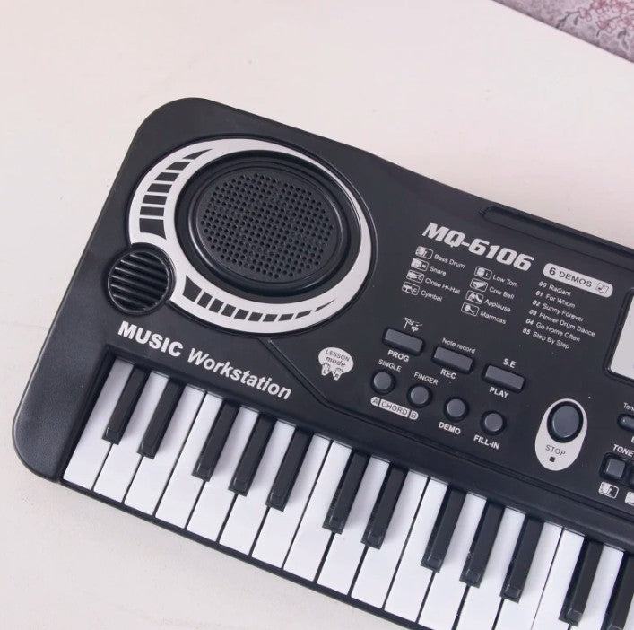 Orga electronica, Zola®, cu microfon, inregistare melodii, 61 clape, multiple tonuri si ritmuri, 54 x 17 cm