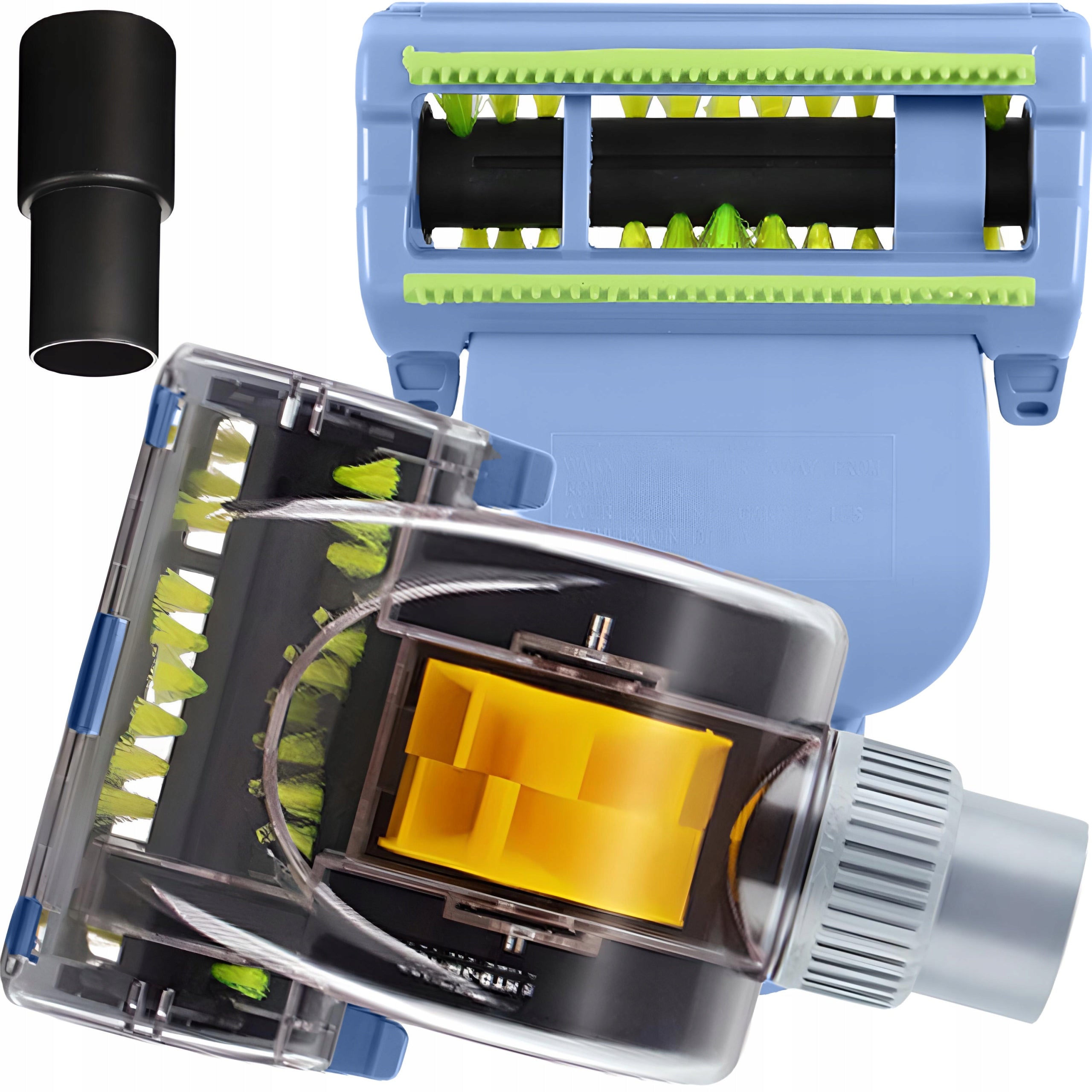 Perie turbo pentru aspirator, Zola, multifunctionala, adaptor 30-35 mm, 17.4 x 11.3 cm, albastra
