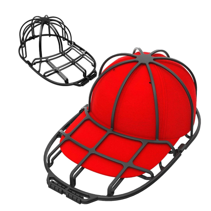 Suport pentru spalare sapca, Zola, protectie anti-deformare, diametru 22 cm, PP, negru