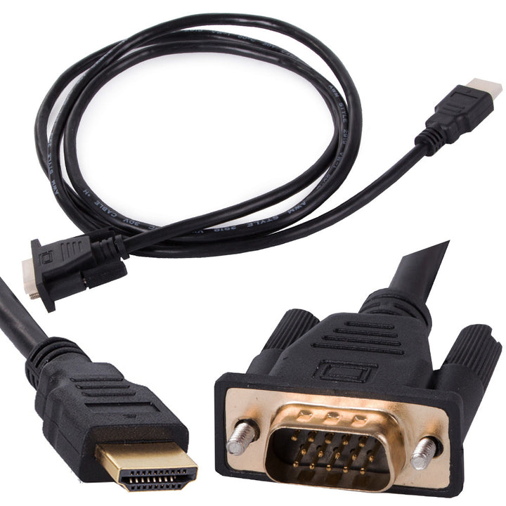 Cablu VGA-HDMI, Zola, 1920 x 1080p, tehnologie TMDS, cablu 1.5 m, negru