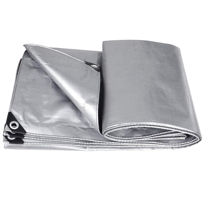 Prelata impermeabila, Zola,  margini intarite, capse din aluminiu diametru de 12 mm, gri, 3 x 4 m