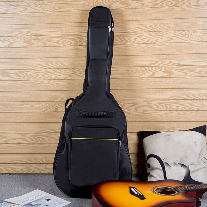 Husa chitara acustica,  Zola®, impermeabila, dimensiune maxima chitara 105x41cm,  41 inci, bretea de umar, negru
