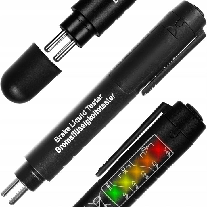 Instrument de tastarea lichidului de frana, Zola®, indicator cu LED, 15 x 2.5 cm