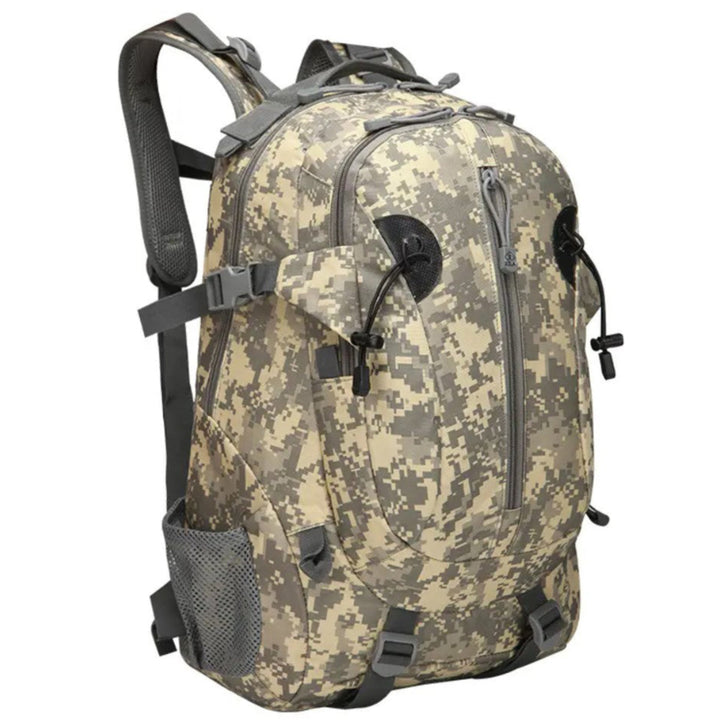 Ghiozdan militar, Zola®,  bretele reglabile, capacitate 35 L, waterproof, gri camuflaj