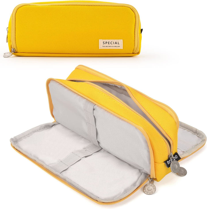 Penar pentru depozitare, Zola®, cu 3 compartimente, 22x5x9 cm, galben