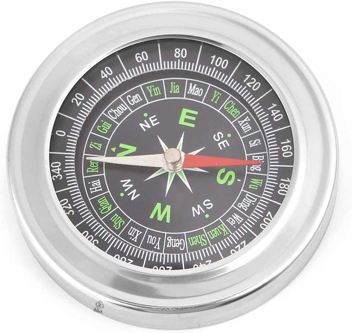 Busola metalica compacta,  Zola®, pentru drumetii, diametru 7.5 cm