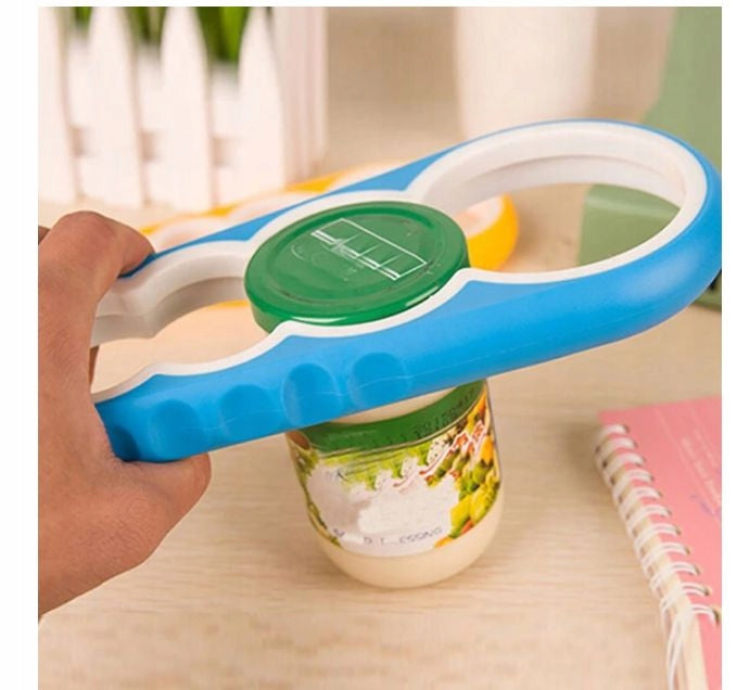 Desfacator pentru borcane, Zola®, din plastic, albastru
