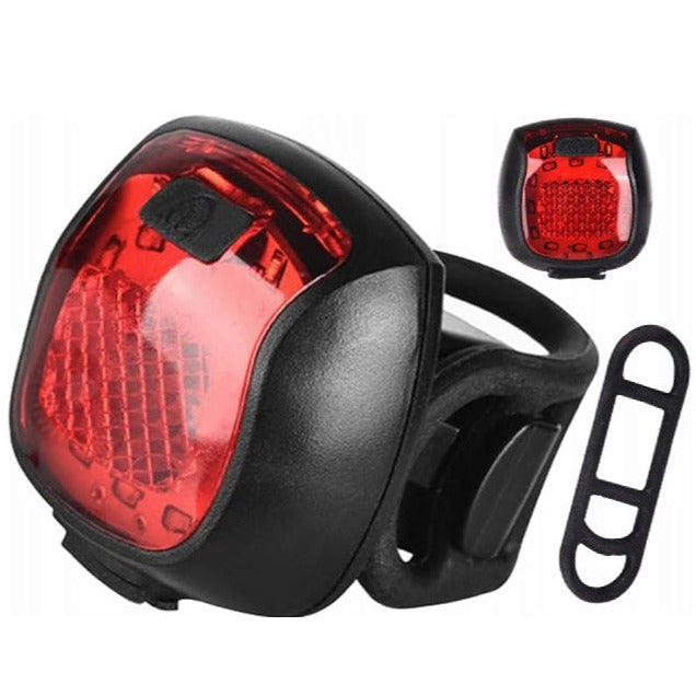 Stop bicicleta LED, Zola, 5 moduri de iluminare, 20 lm, lumina rosie, IP65, rezistent la apa, reincarcabil