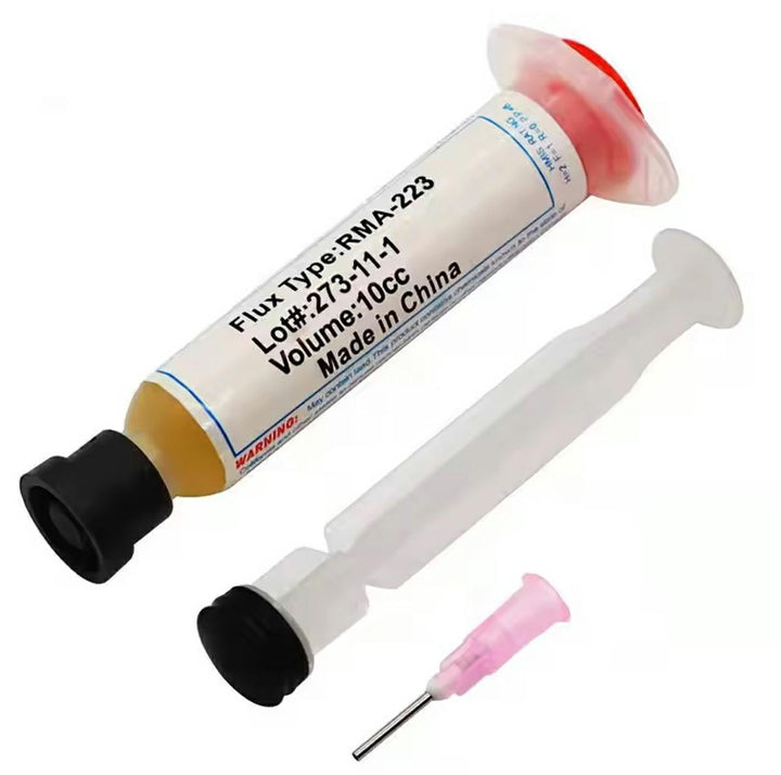 Set de lipit flux, Zola, pasta decapanta condensata, pentru interinerea si repararea dispozitivelor eletroncie