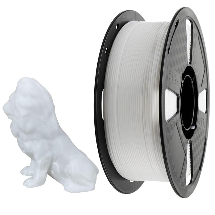 Filament PETG pentru imprimanta 3D, Zola, 1.75 mm, 1 Kg, alb