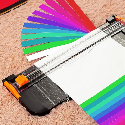 Ghilotina hartie, manuala, Zola®, dimensiune maxima a hartiei A3, neagra, 38x14.5 cm