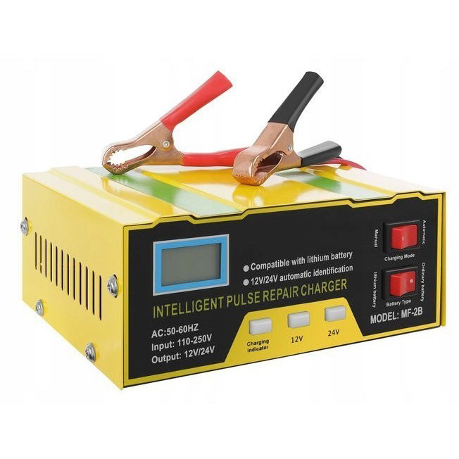 Incarcator automat / redresor baterie, Zola®, 12V SAU 24V, tensiune de intrare 110-250V, putere 180W, dimensiune17.5x13.8x6cm