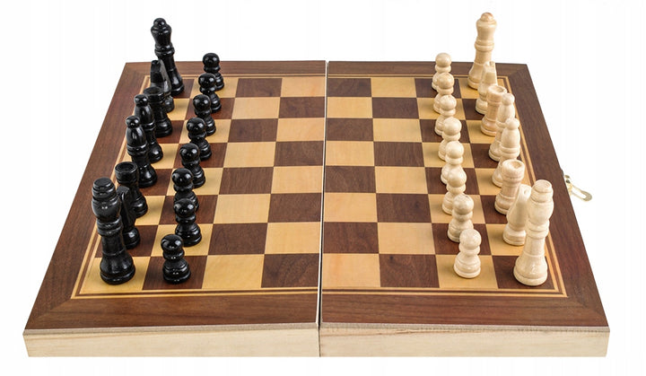 Tabla de sah, Zola®, lemn, 34 x 34 cm