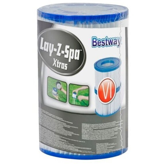 Set 2 cartuse de filtrat Bestway FlowClear (VI) 58323, pentru pompele de filtrare Lay-Z-SpaTM