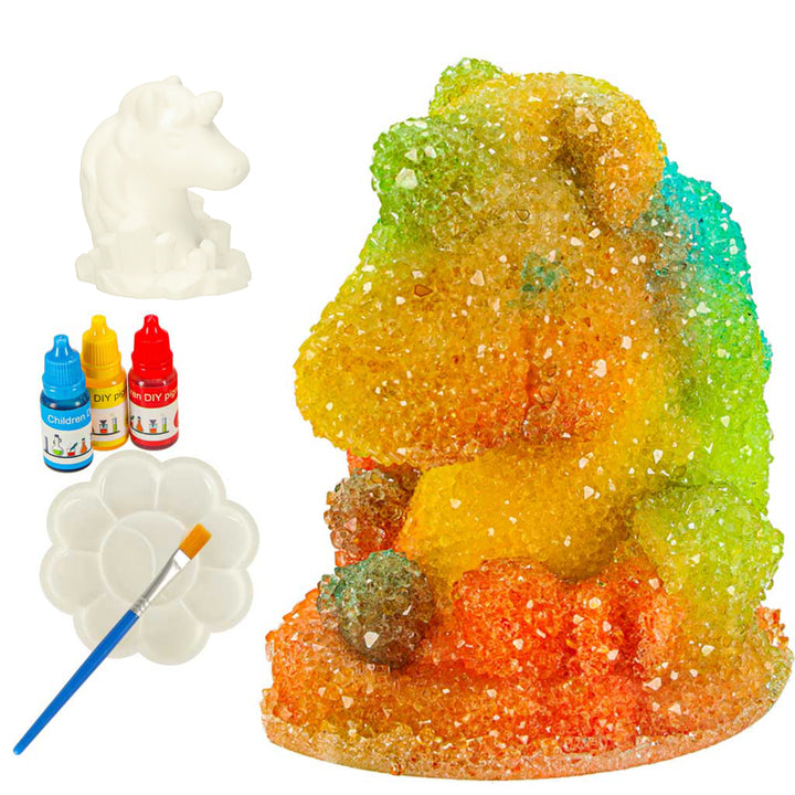 Setul creativ unicorn magic, Zola, 3D, figurina ipsos si accesorii incluse,  9 x 7.5 x 6.5 cm