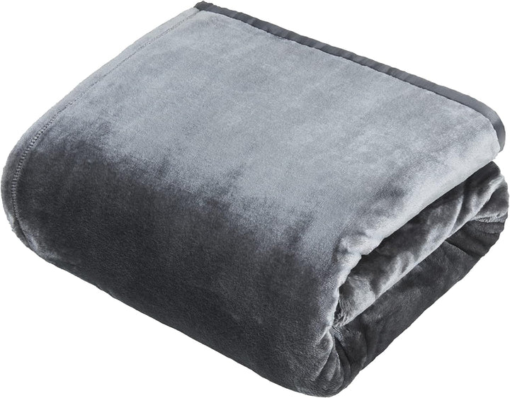 Patura groasa si pufoasa, Zola, dimensiune 160 x 200 cm, poliester, gri