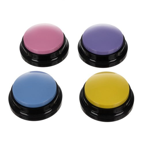 Set 4 butoane pentru dresaj, Zola, efecte sonore si luminoase,  8.8 x 4 cm