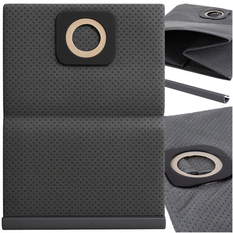 Sac reutilizabil, Zola, compatibil aspirator cu spalare ZY12393QWS18, capacitate 5.5 l, 30 x 40 cm, gri