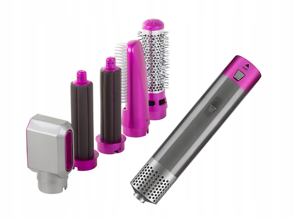 Uscator multifunctional pentru par, Zola®, 5 in 1, perie/bucle/uscare, incazire si coafare rapida, 1000 W, 3 trepte