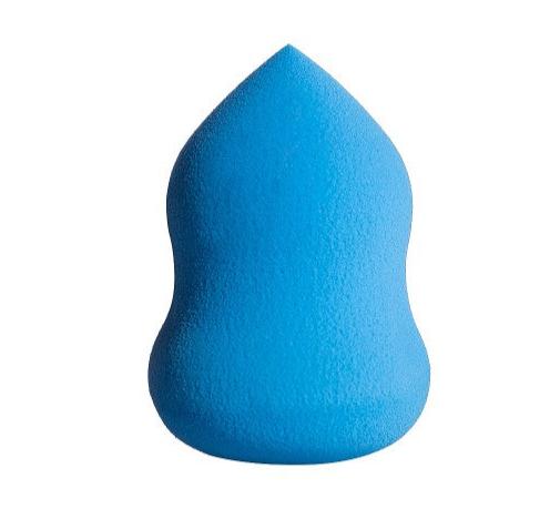 Buretel pentru machiaj, Zola®, delicat si moale, usor de curatat, forma para, albastru
