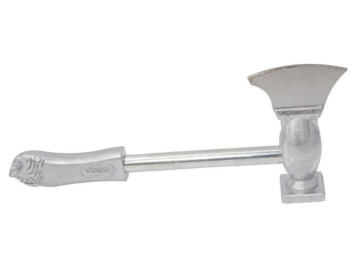 Ciocan pentru snitele cu toporas, Zola®, inox, 30x12 cm, argintiu