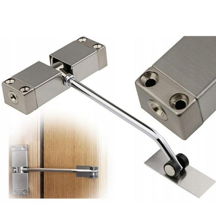 Sistem automat de inchidere a usilor, Zola, ajustabil, cu amortizare, 20-40 kg, pentru birou si dormitor, accesorii montare incluse