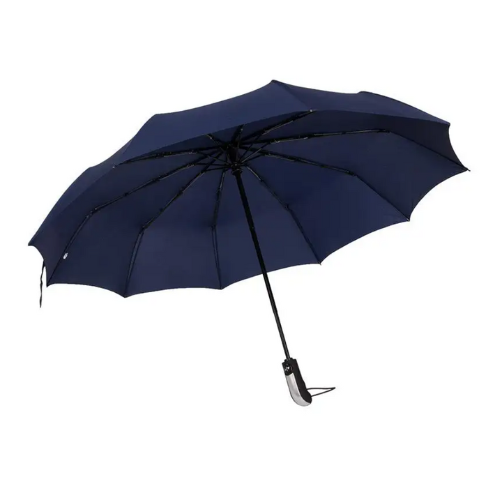 Umbrela, Zola®, pliabila, maner solid, diametru exterior 116 cm, albastra