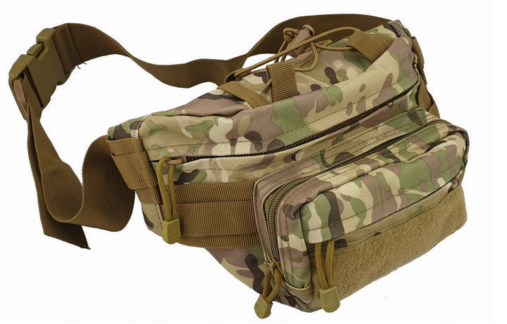 Borseta de sold, pentru barbati, Zola®, reglabila, 30x17x10 cm,  camuflaj