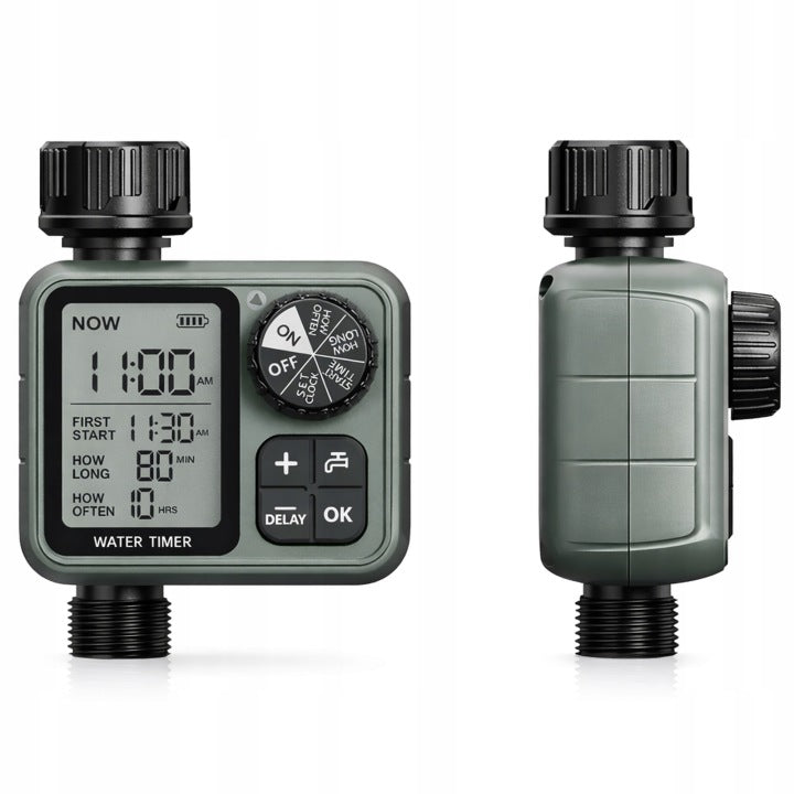 Programator irigatii automat pentru gradina, Zola, temporizator udare 59 s–360 min, frecventa 23 h–15 zile, alimentare baterii