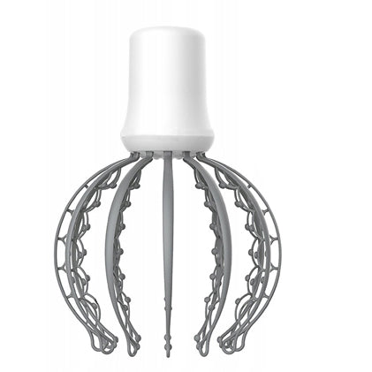 Aparat electric pentru masaj capilar, Zola®, 3 moduri de masaj si 3 viteze, pe baterii, Putere 1.2W