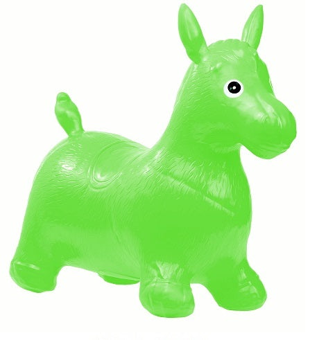 Jucarie gonflabila pentru copii, Zola®, din cauciuc, model Cal, verde