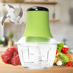 Tocator electric pentru legume si fructe, Zola®, otel inoxidabil, 220/240V, 300W,25x22 cm, verde