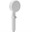 Cap de dus, Zola®, functie de STOP, otel inoxidabil si plastic, lungime 25.5 cm, alb